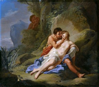 Johann Heinrich Tischbein - Acis and Galatea, 1758FXD