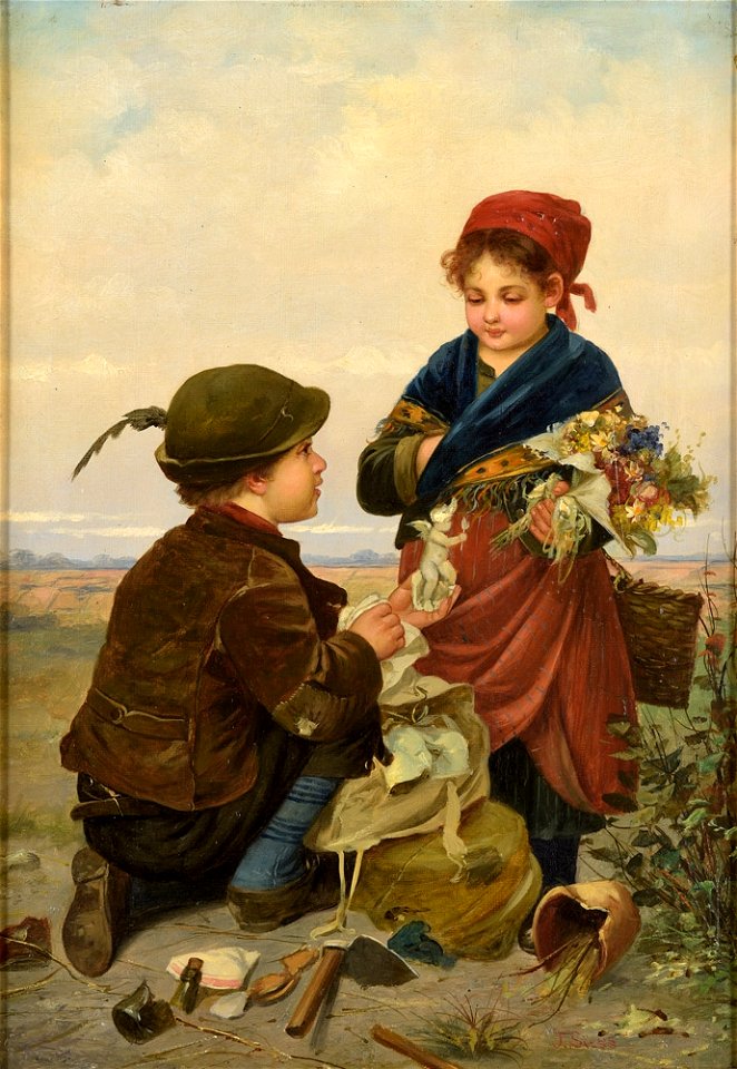 Johann Josef Süß Der kleine Amorettenhändler