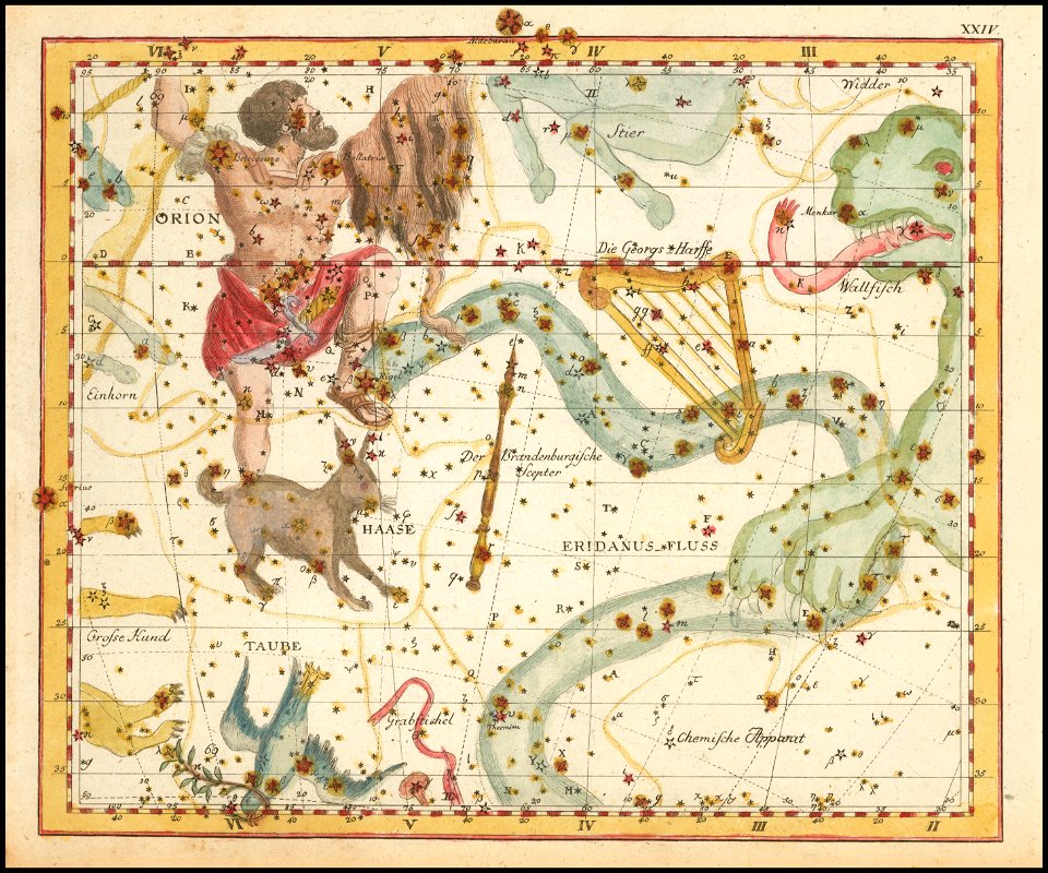 Johann Elert Bode - Orion und Haase