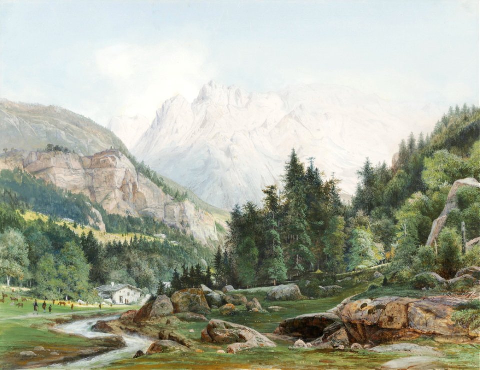 Johann Friedrich Stock Karwendel 1857