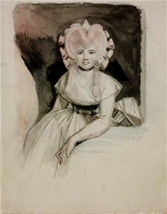 Johann Heinrich Füssli - Portrait of the Artist's Wife - Google Art Project