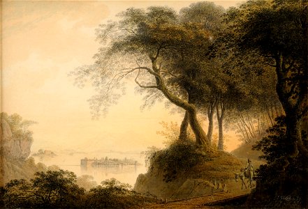 Johann Jacob Wetzel Isola Bella Lago Maggiore 1823