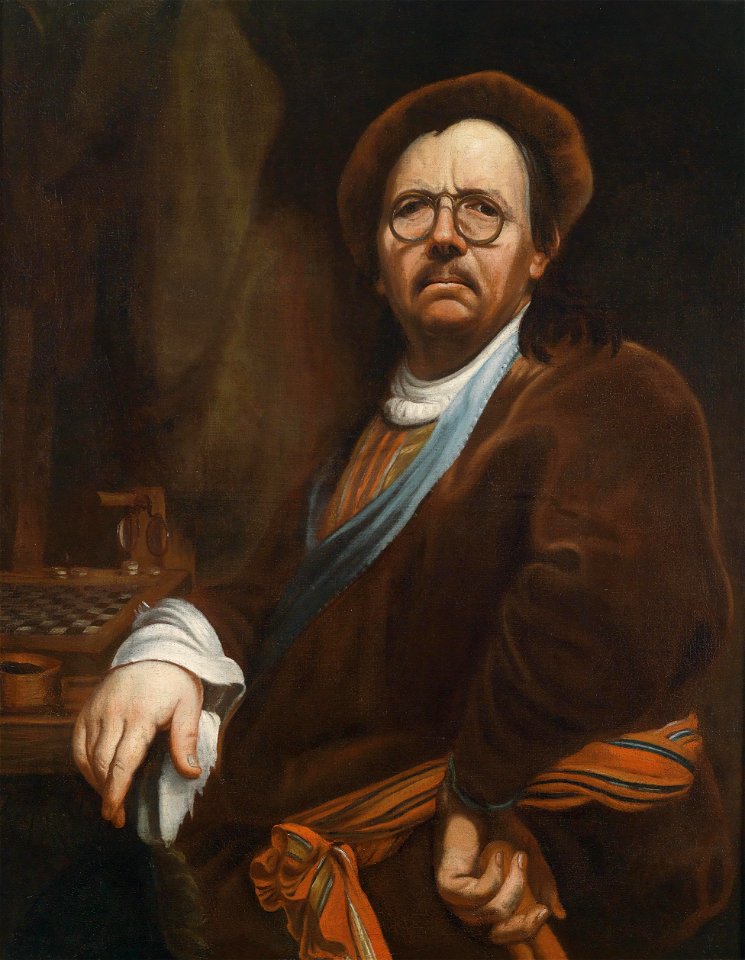 Johann Kupetzky (workshop copy) Selfportrait