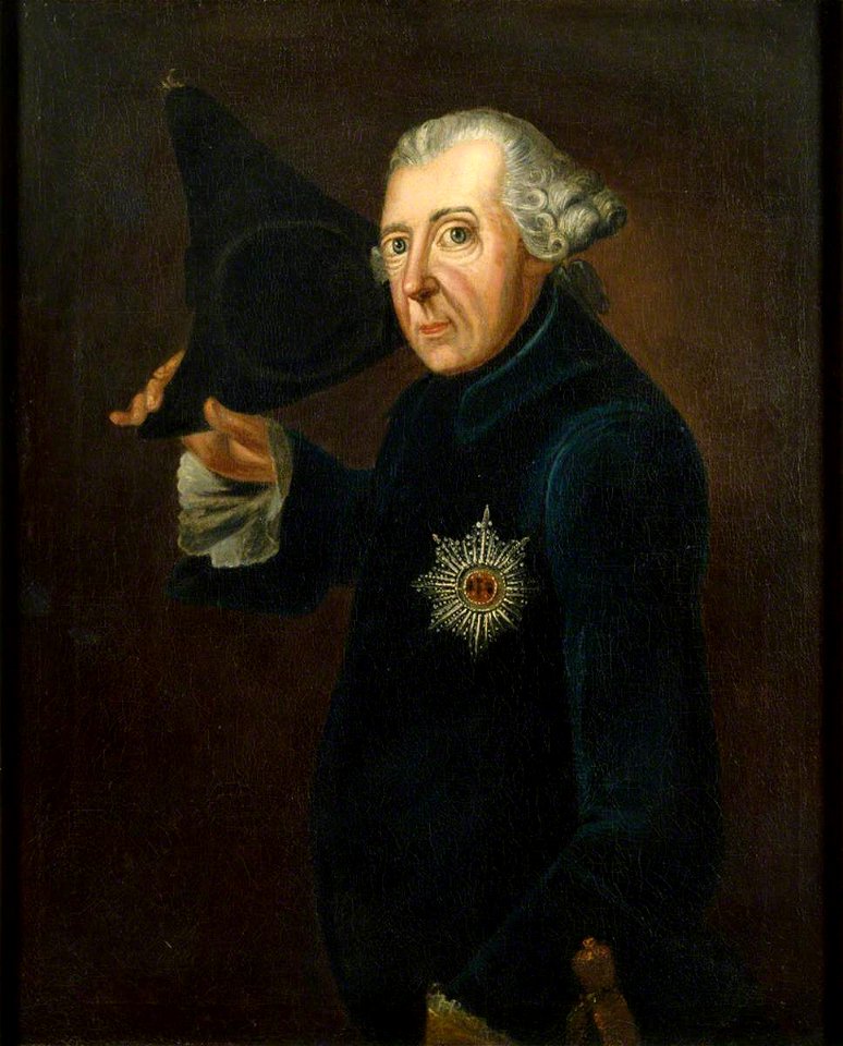 Johann Heinrich Christian Franke (1738-1792) (after) - Frederick II (1712–1786), ‘The Great’, King of Prussia - 263711 - National Trust