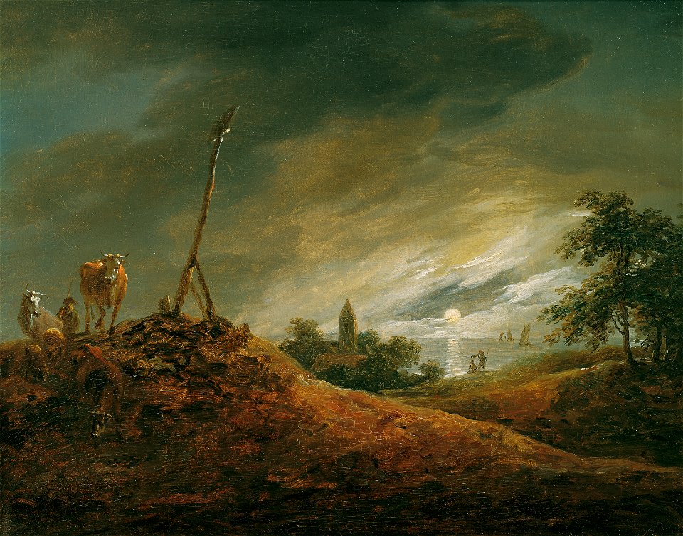 Johann Christian Brand - Abendlandschaft - 4092 - Kunsthistorisches Museum