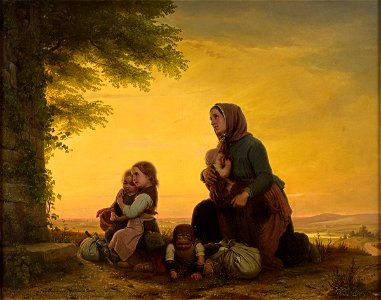 Johann Georg Meyer von Bremen Das Gebet der Witwe