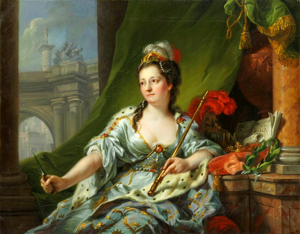 Johann Heinrich Tischbein - The Nine Muses - Melpomene (Tragedy), 1771