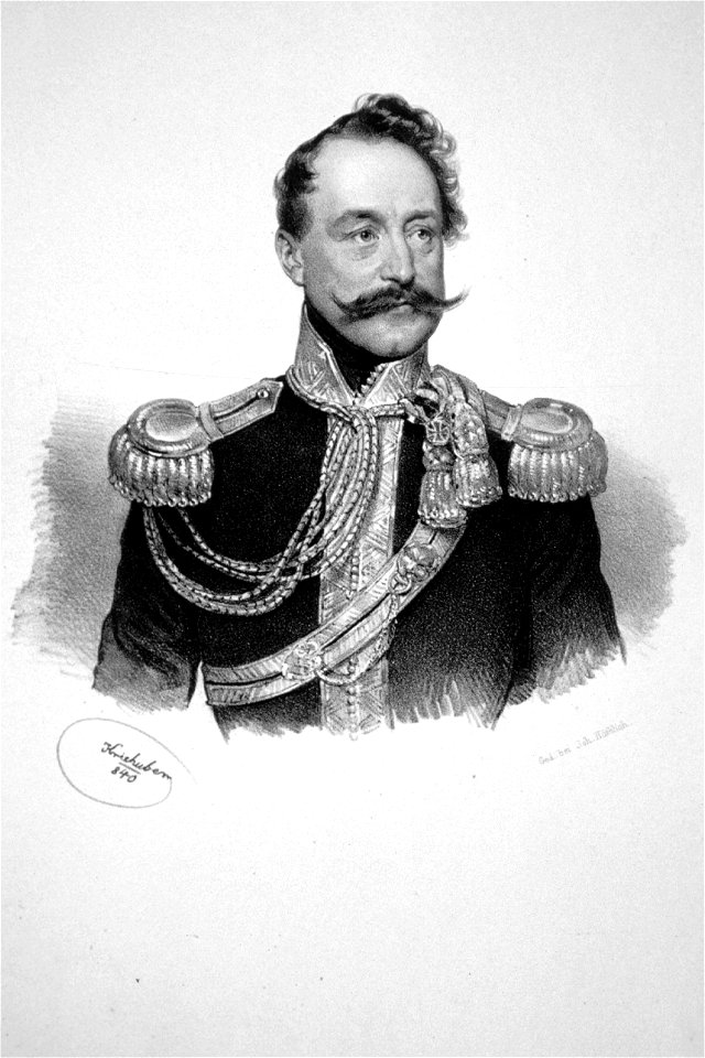 Johann Franz Schaafgotsche Litho