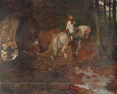 Johann Jelinek Ritter begleitet befreite Prinzessin