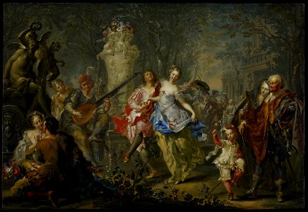 Johann Georg Platzer - The Pleasures of the Seasons Spring - 61.37 - Minneapolis Institute of Arts