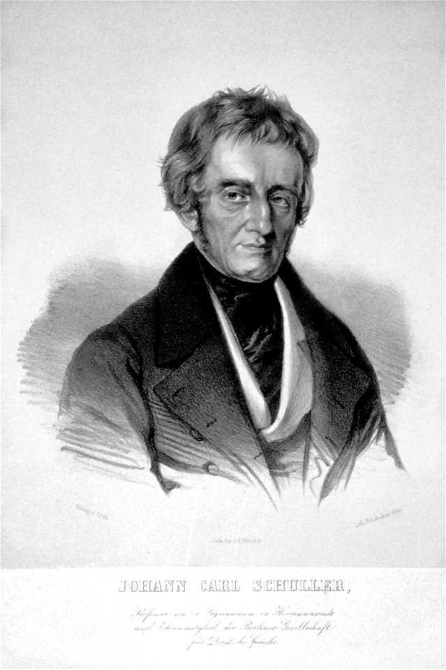 Johann Karl Schuller Litho