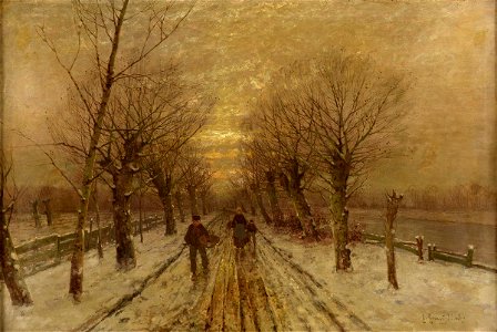 Johann Jungblut Winter im Land