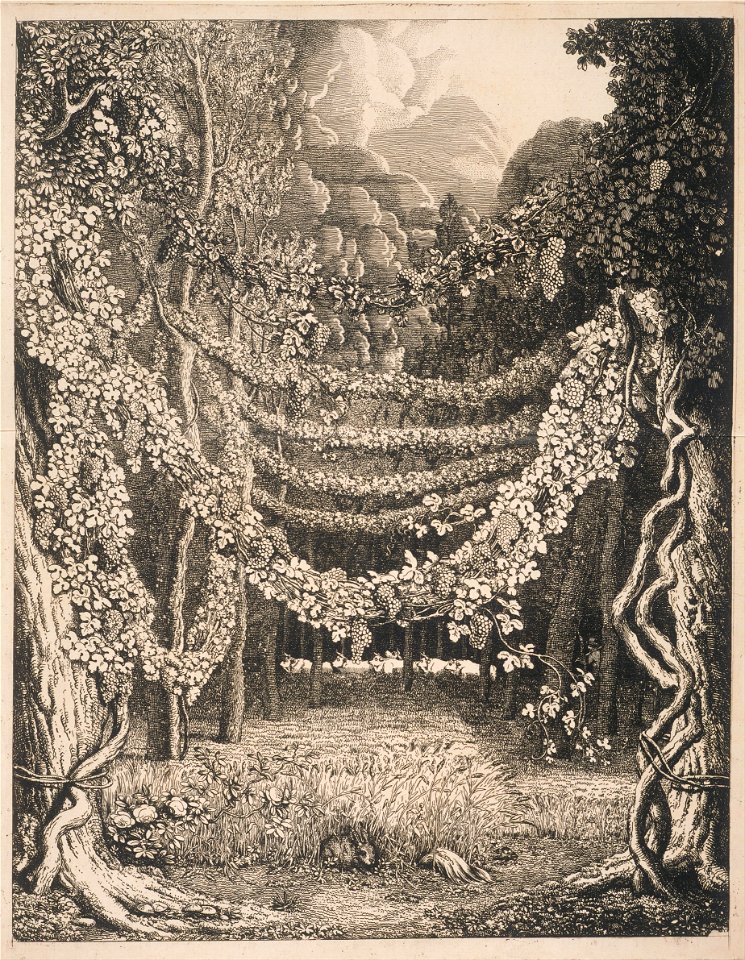 Johann Heinrich Wilhelm Tischbein (called Goethe-Tischbein), German - Imaginary View of a Vineyard along the Way to the Cave of Polyphemus - Google Art Project