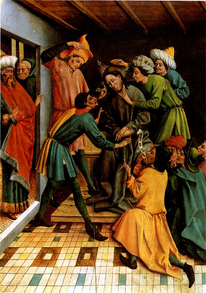 Johann Koerbecke Verspottung