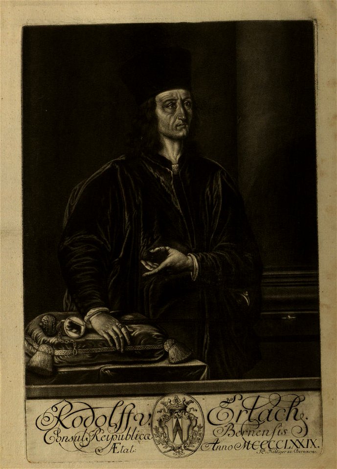 Johann Ludwig Nöthiger, Rudolf von Erlach