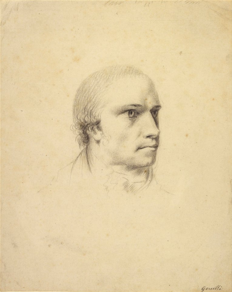 Johann Heinrich Wilhelm Tischbein (German - Portrait of Antonio Canova - Google Art Project)
