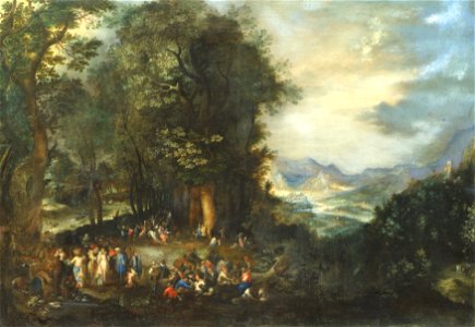 Johann Jakob Hartmann - Marketenderlager am Waldrand - 4180 - Kunsthistorisches Museum