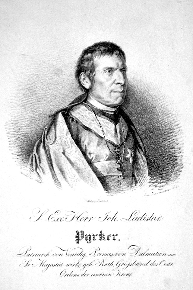 Johann Ladislaus Pyrker Litho