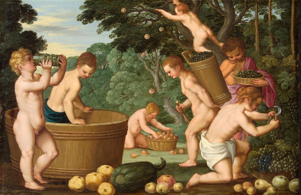 Johann König - Herbst (Weinlese) - GG 1154 - Kunsthistorisches Museum