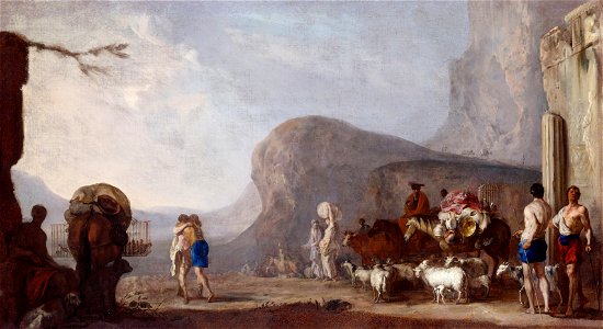 Johann Heinrich Schönfeld - Versöhnung Jakobs mit Esau - GG 1139 - Kunsthistorisches Museum