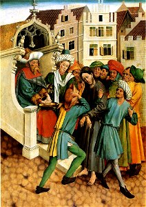 Johann Koerbecke Christus vor Pilatus