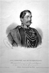 Johann Kempen von Fichtensteamm Litho