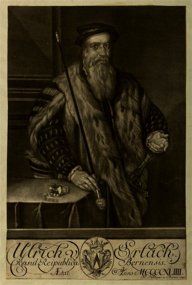 Johann Ludwig Nöthiger, Ulrich von Erlach