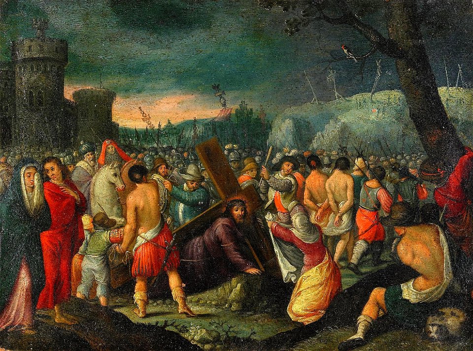 Johann König - Der kreuztragende Jesus