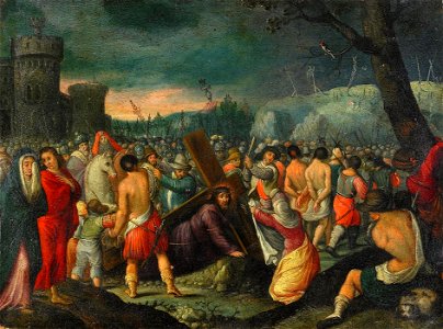 Johann König - Der kreuztragende Jesus