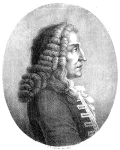 Johann Josef Fux, Lithografie von Heinrich E von Winter
