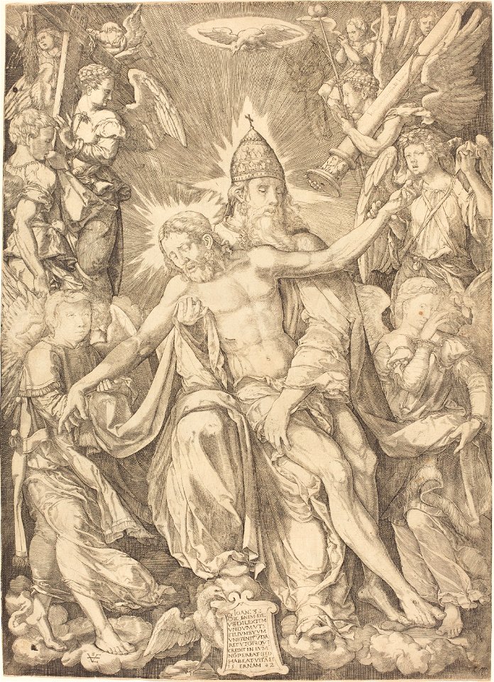 Johann Ladenspelder - Die Heilige Dreifaltigkeit