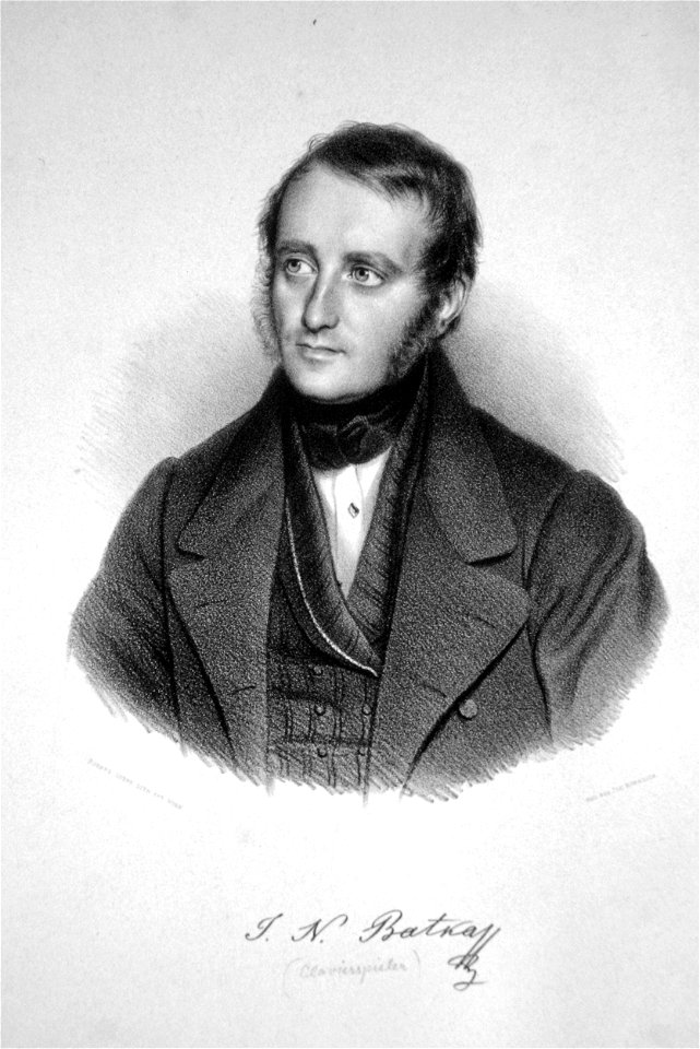 Johann Nepomuk Batka Litho