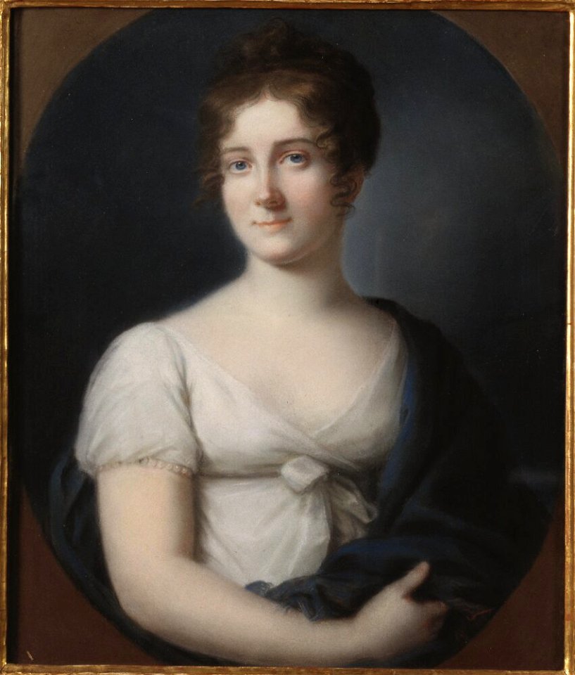 Johann Heinrich Schröder - Fredrika Dorotea Vilhelmina (1781-1826) - NMGrh 2515 - Nationalmuseum. Free illustration for personal and commercial use.