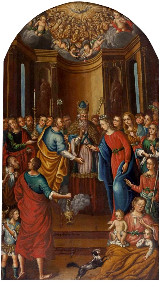 Johann Michael Waginger Vermählung Mariens und Josefs