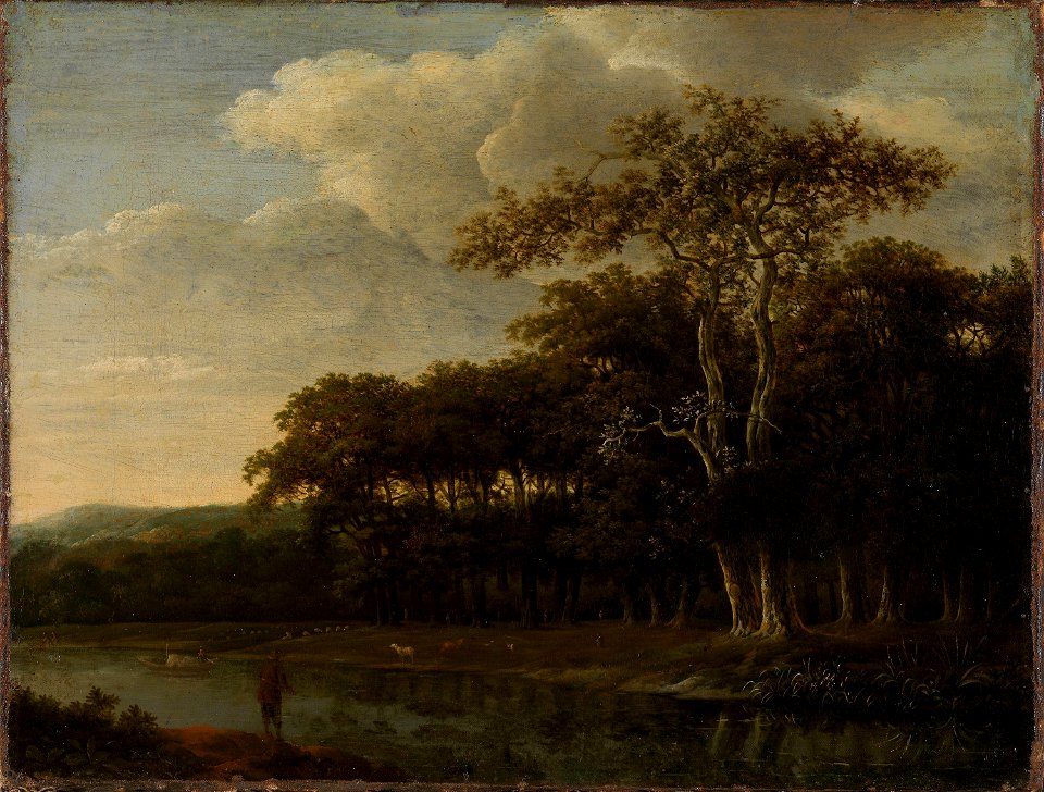 Johann Lagoor - Woodland Scene - NG.M.00013 - National Museum of Art, Architecture and Design