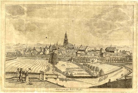 Johann Müller Nördlingen gegen Süden in Schwaben ubs G 0191 II