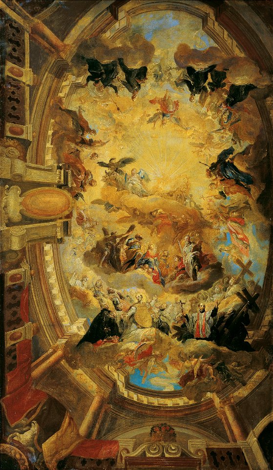 Johann Michael Rottmayr - Verherrlichung des Namens Jesu - 5874 - Österreichische Galerie Belvedere