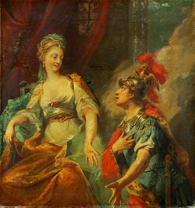 Johann Heinrich Tischbein - Aeneas before Dido, 1773