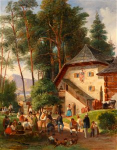 Johann Nepomuk Passini Dorffest 1865