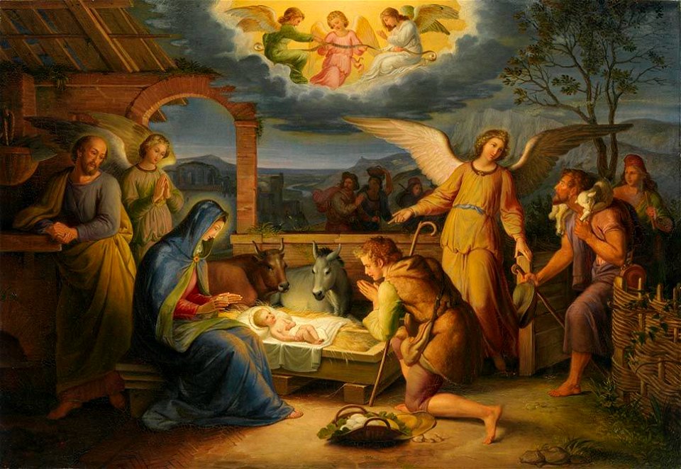 Johann Michael Wittmer - Anbetung der Hirten - 9469 - Bavarian State Painting Collections