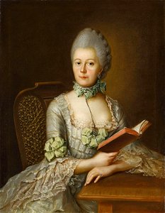 Johann Heinrich Tischbein d.Ä. - Bildnis der Anna Victoriamaria von Rohan, Prinzessin von Soubise
