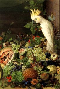 Johann Knapp, Huldigung an Jacquin, Detail