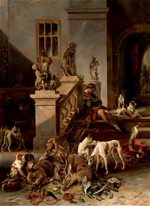 Johann Matthias Ranftl - Die Jagdbeute - 3235 - Kunsthistorisches Museum