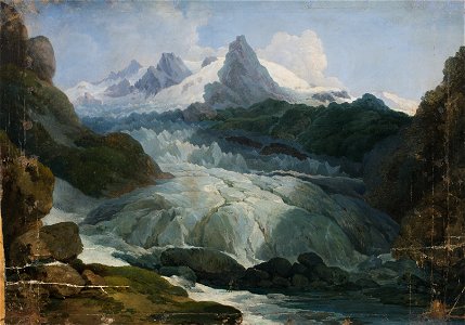 Johann Peter Krafft - Der Rhônegletscher - 4795 - Österreichische Galerie Belvedere