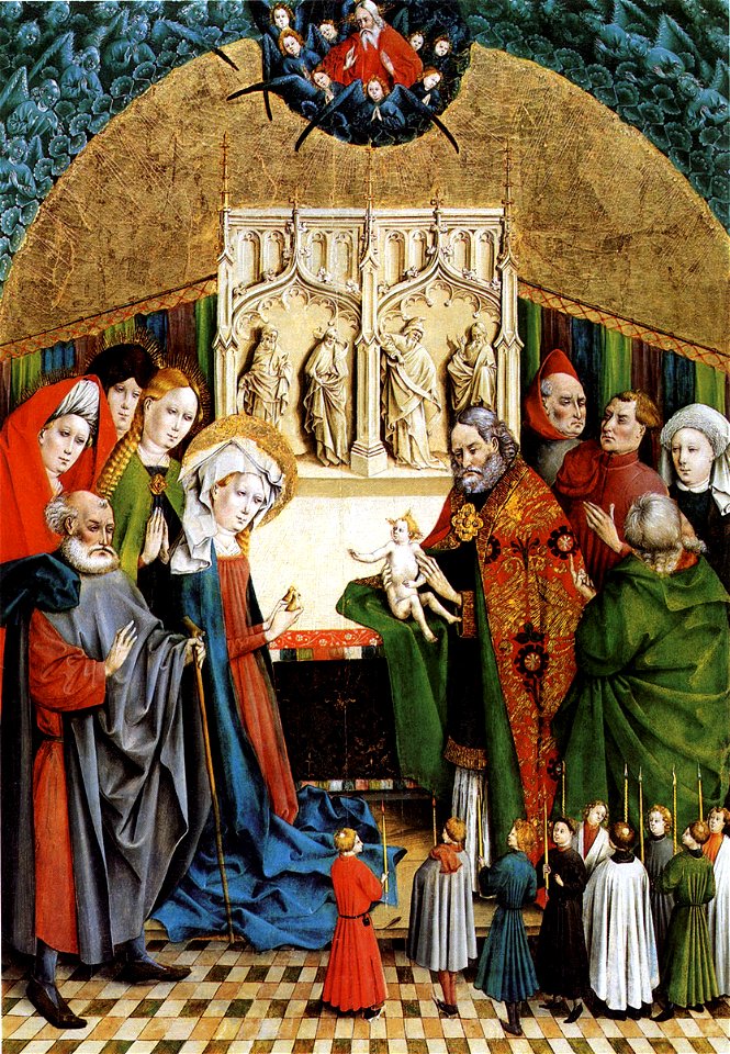 Johann Koerbecke Darstellung im Tempel