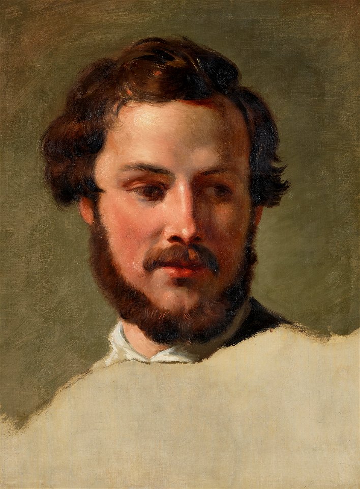 Johann Peter Krafft - Kopf eines jungen Mannes - 6643 - Österreichische Galerie Belvedere