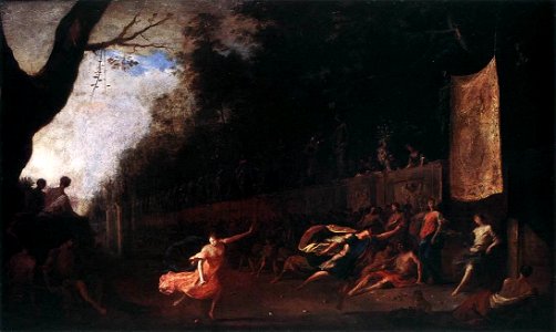 Johann Heinrich Schönfeld - Atalanta and Hippomenes - WGA21056