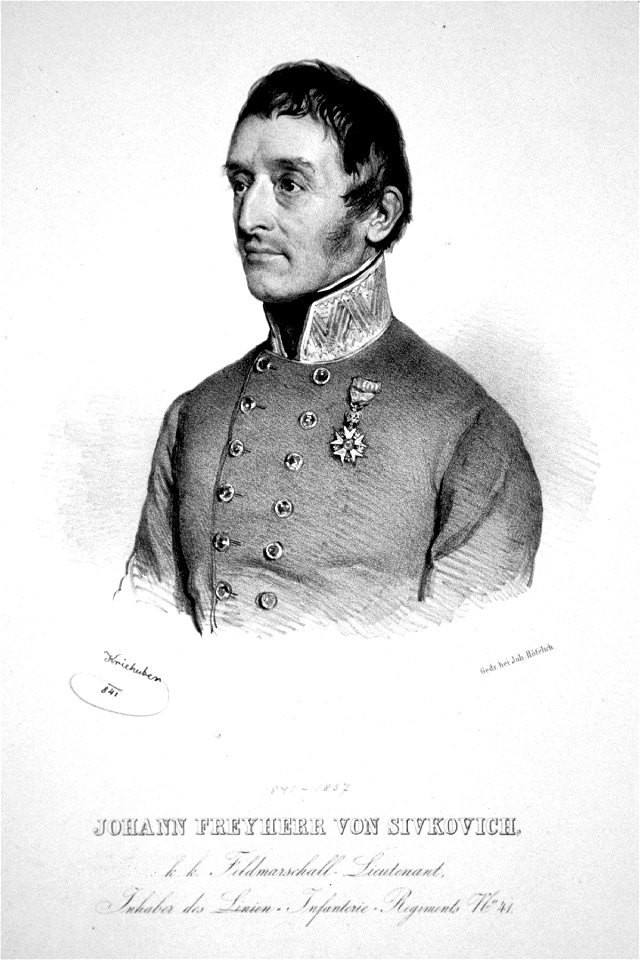 Johann Sivkovich Litho