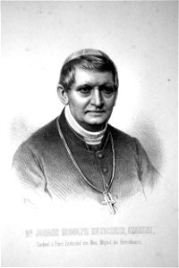 Johann Rudolf Kutschker Dauthage Litho