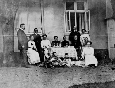 Johann Peter Lange family 1909